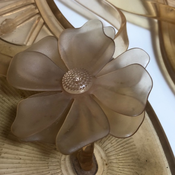 J Crew Flower Jelly Flip Flops - Picture 2 of 5